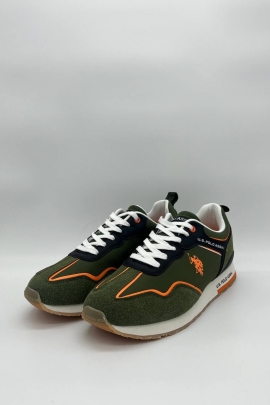 Кросівки U.S. POLO  ASSN хакі